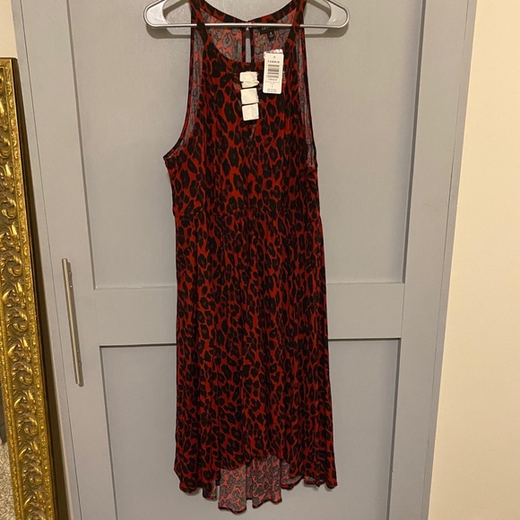 NWT red/black leopard dress - Picture 10 of 10